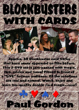 Paul Gordon's Blockbusters With Cards 2-DVD Set - Discount Magic