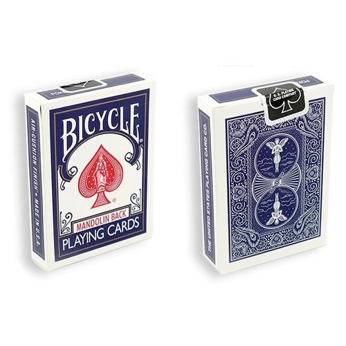 Bicycle Playing Cards 809 Mandolin Blue - Discount Magic