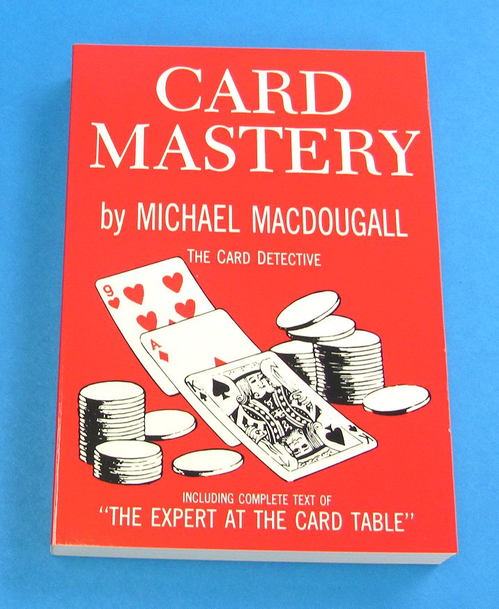 Expert At The Card Table Magic Book Softbound Methods & Stunts Card Mastery 